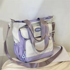 Grand Sac de Cours Vintage