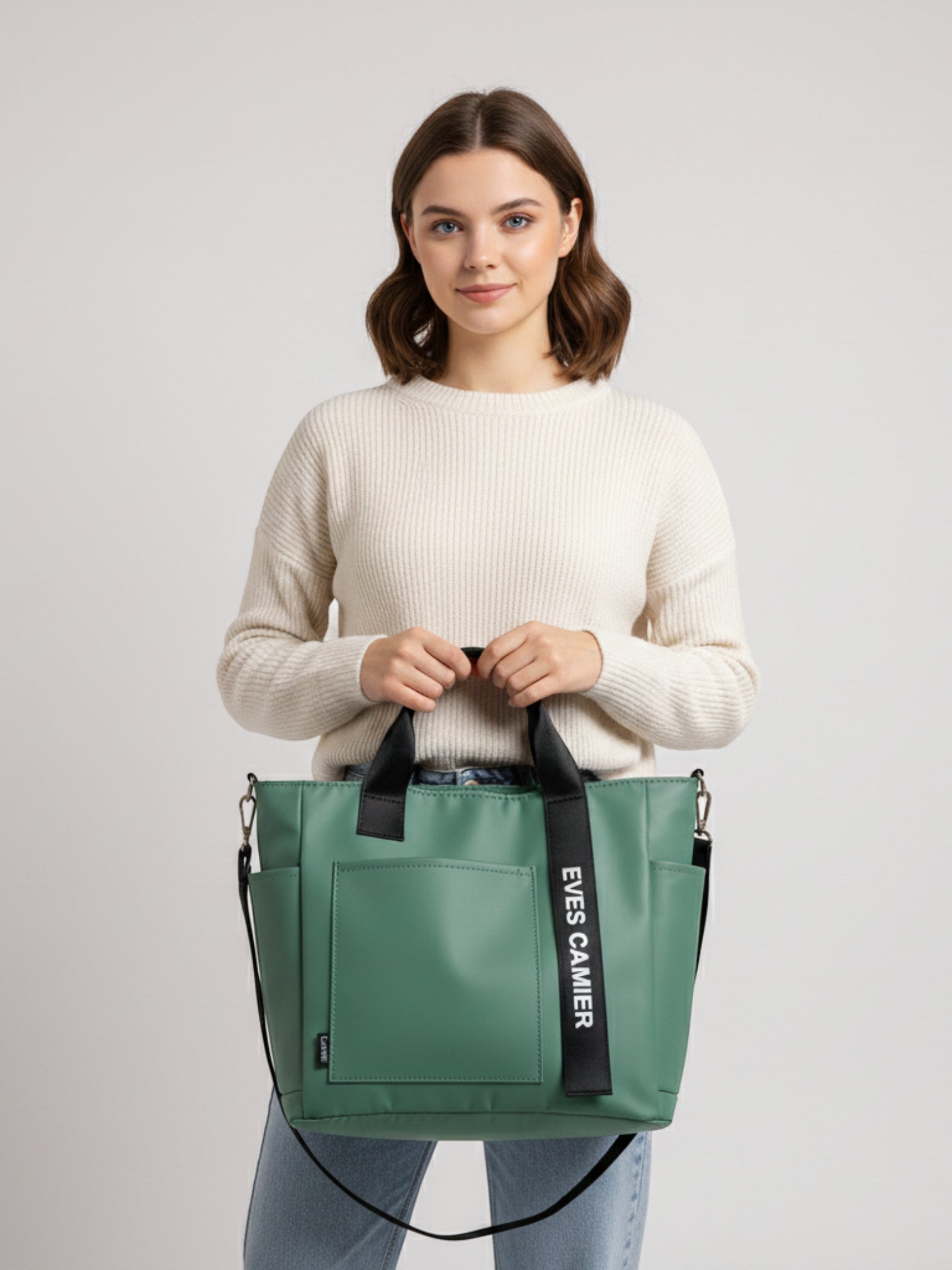 Petit Sac a Main de Cours en Toile