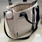 Petit Sac a Main de Cours en Toile