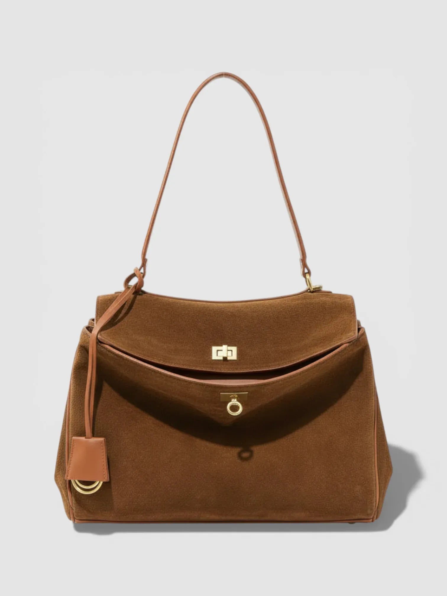 Sac a Main de Cours en Suède Camel