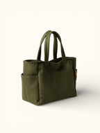 Sac cabas velours côtelé épaisse