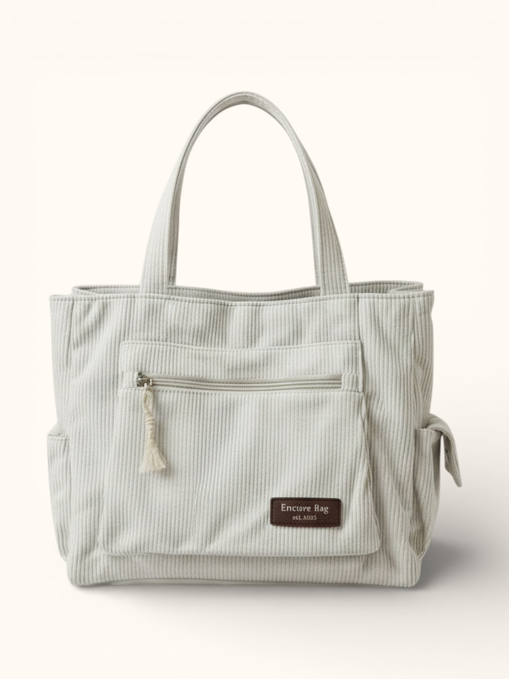 Grand Sac Cabas en Velours