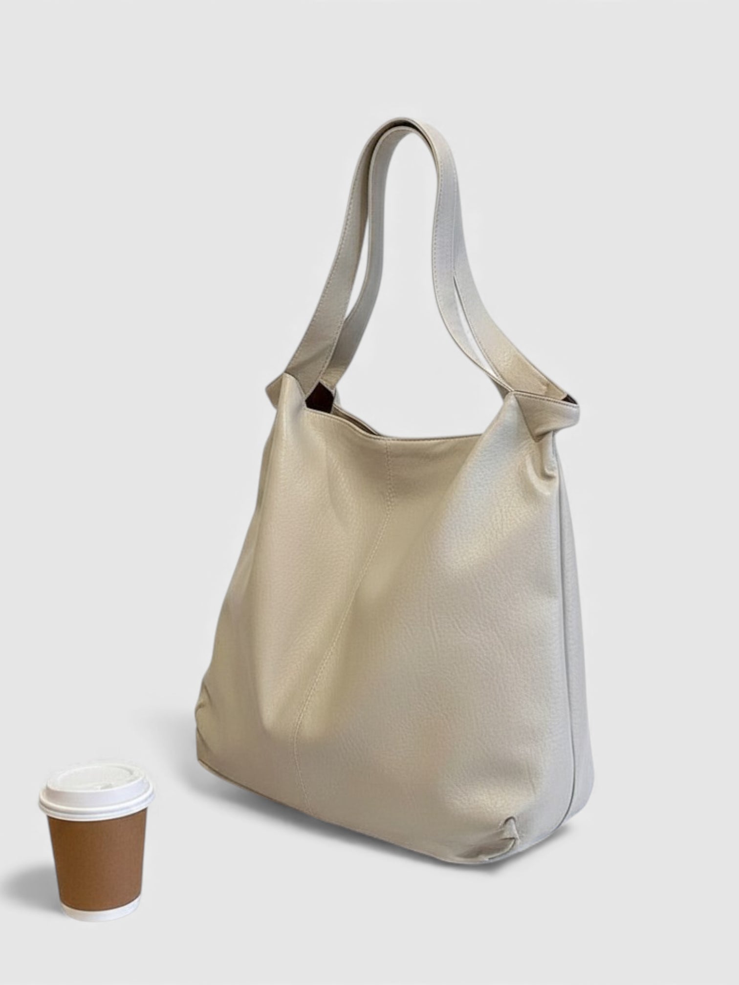 Tote Bag en Cuir Vegan