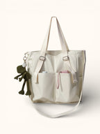 Sac de Cours en Toile avec sa Grenouille