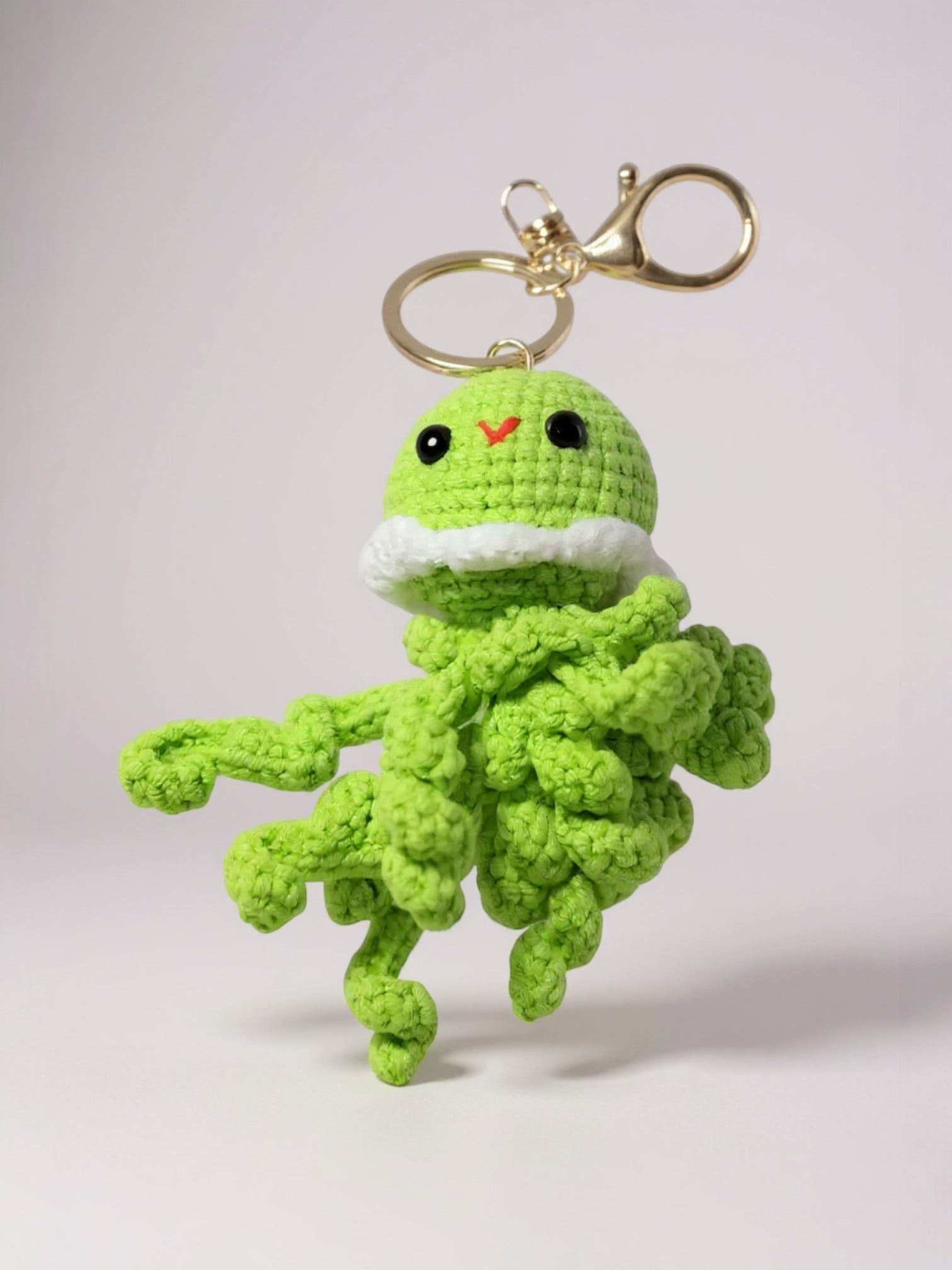 Bijou de Sac au Crochet Méduse