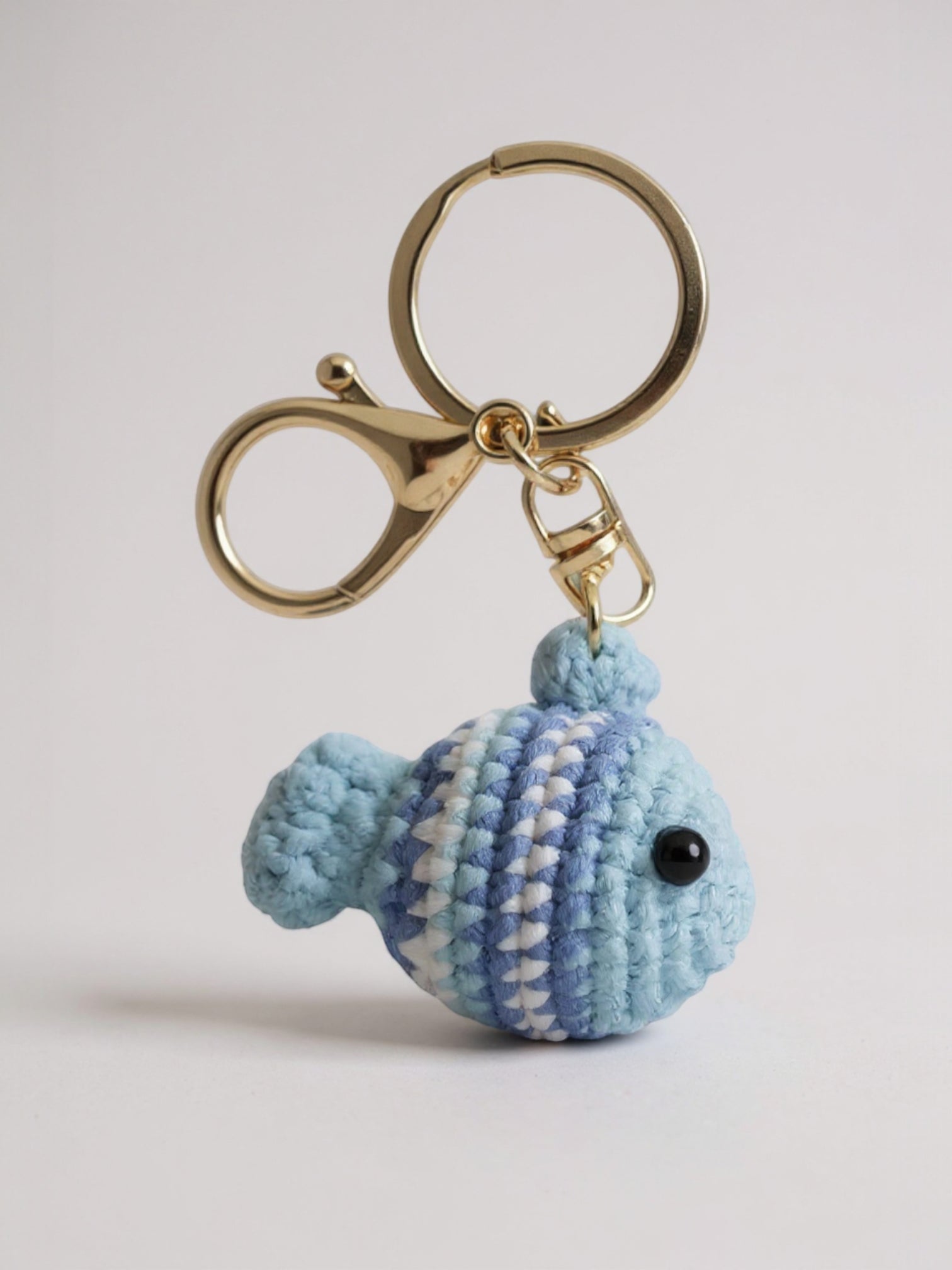 Bijou de Sac au Crochet Bébé Poisson Rouge