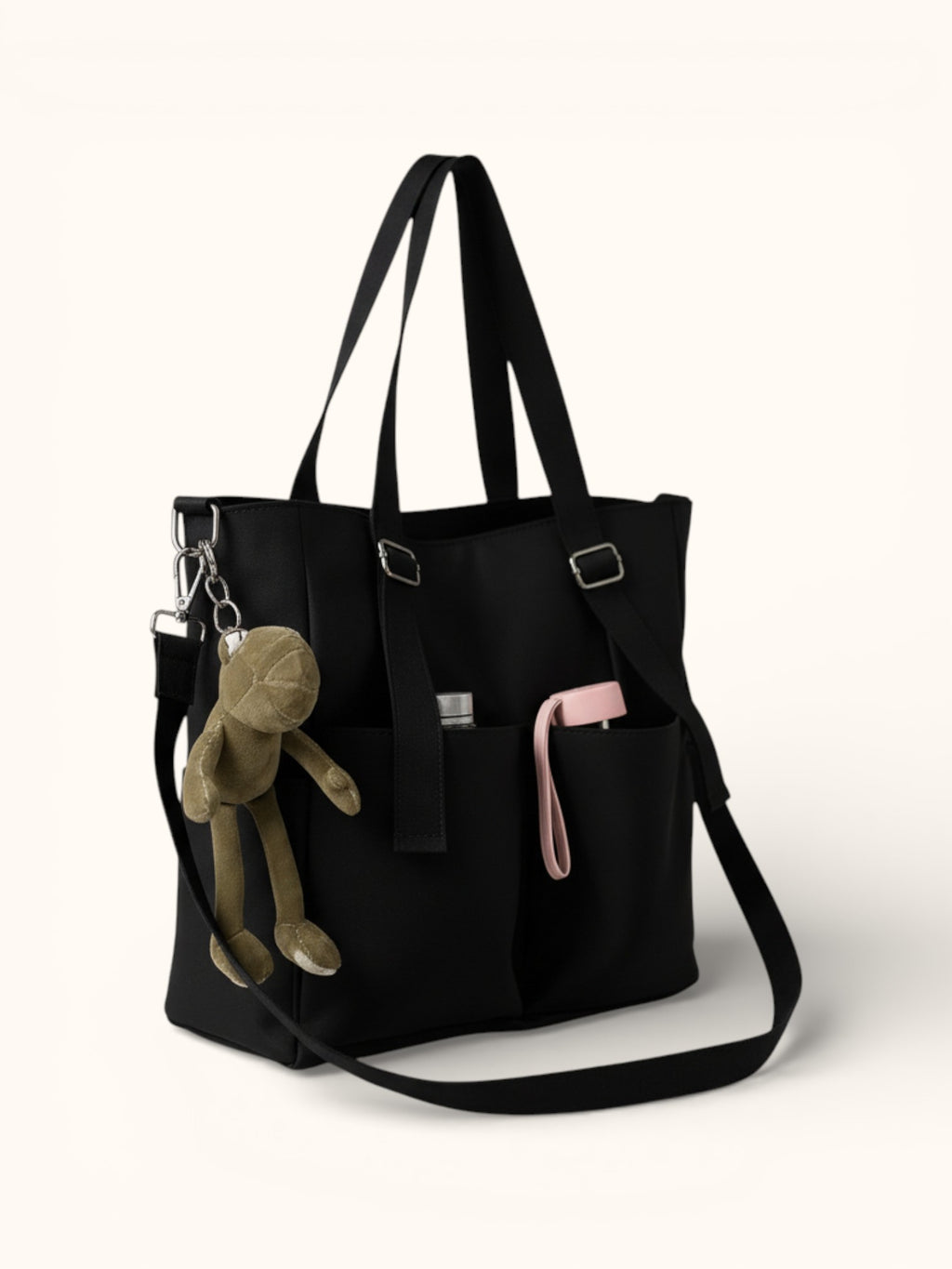 Sac de Cours en Toile avec sa Grenouille