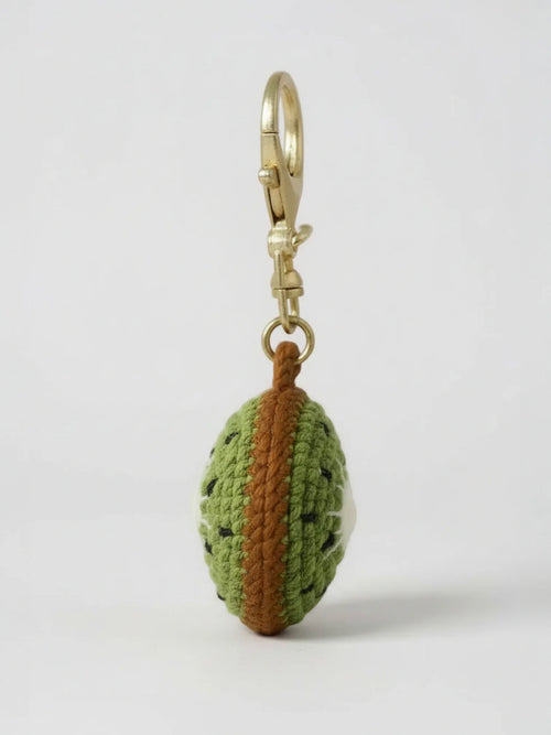 Bijou de Sac au Crochet Kiwi Vert