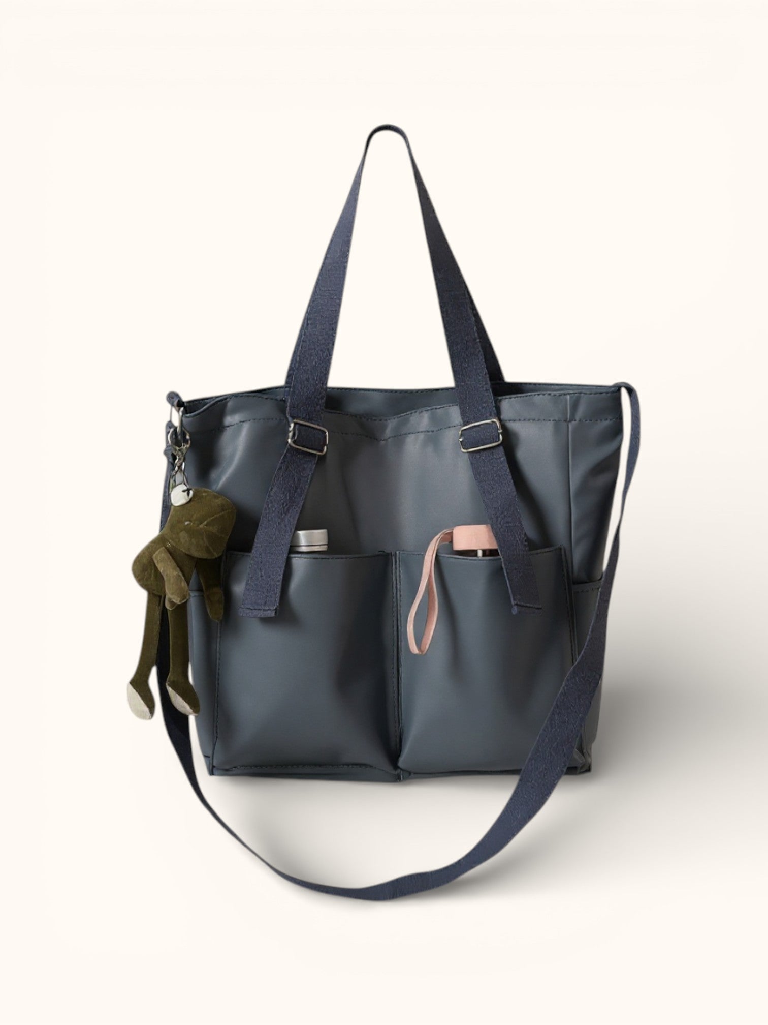 Sac de Cours en Toile avec sa Grenouille