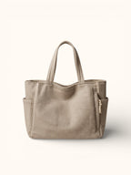 Sac cabas velours côtelé épaisse