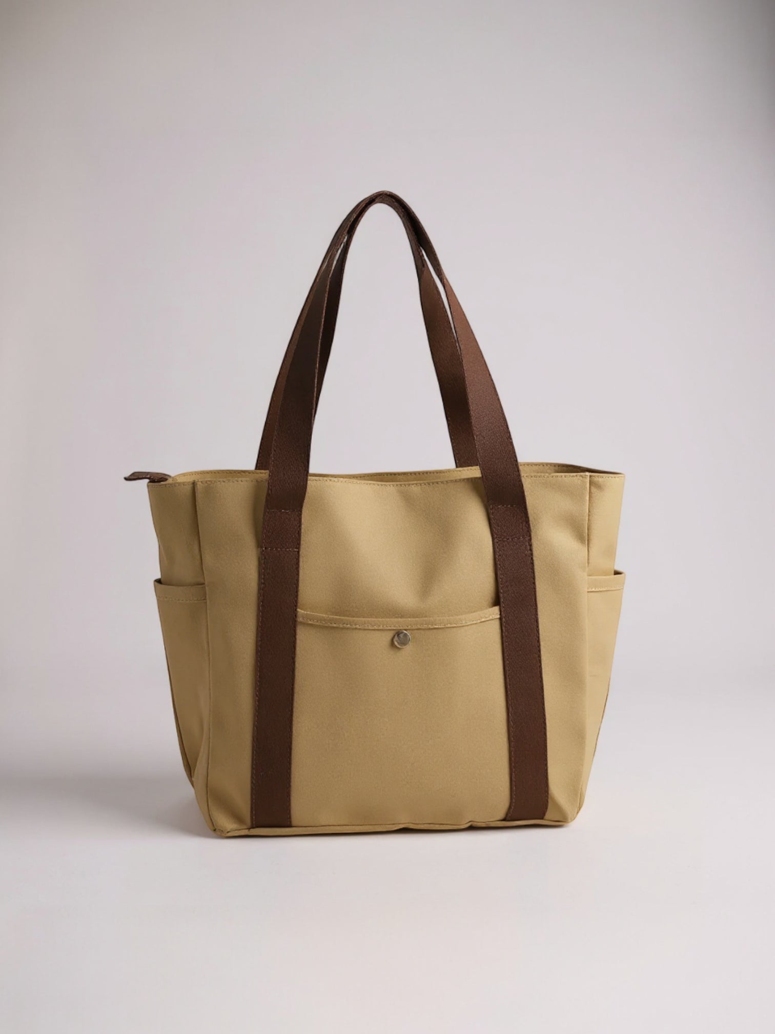 Tote Bag de Cours en Toile avec Rangement