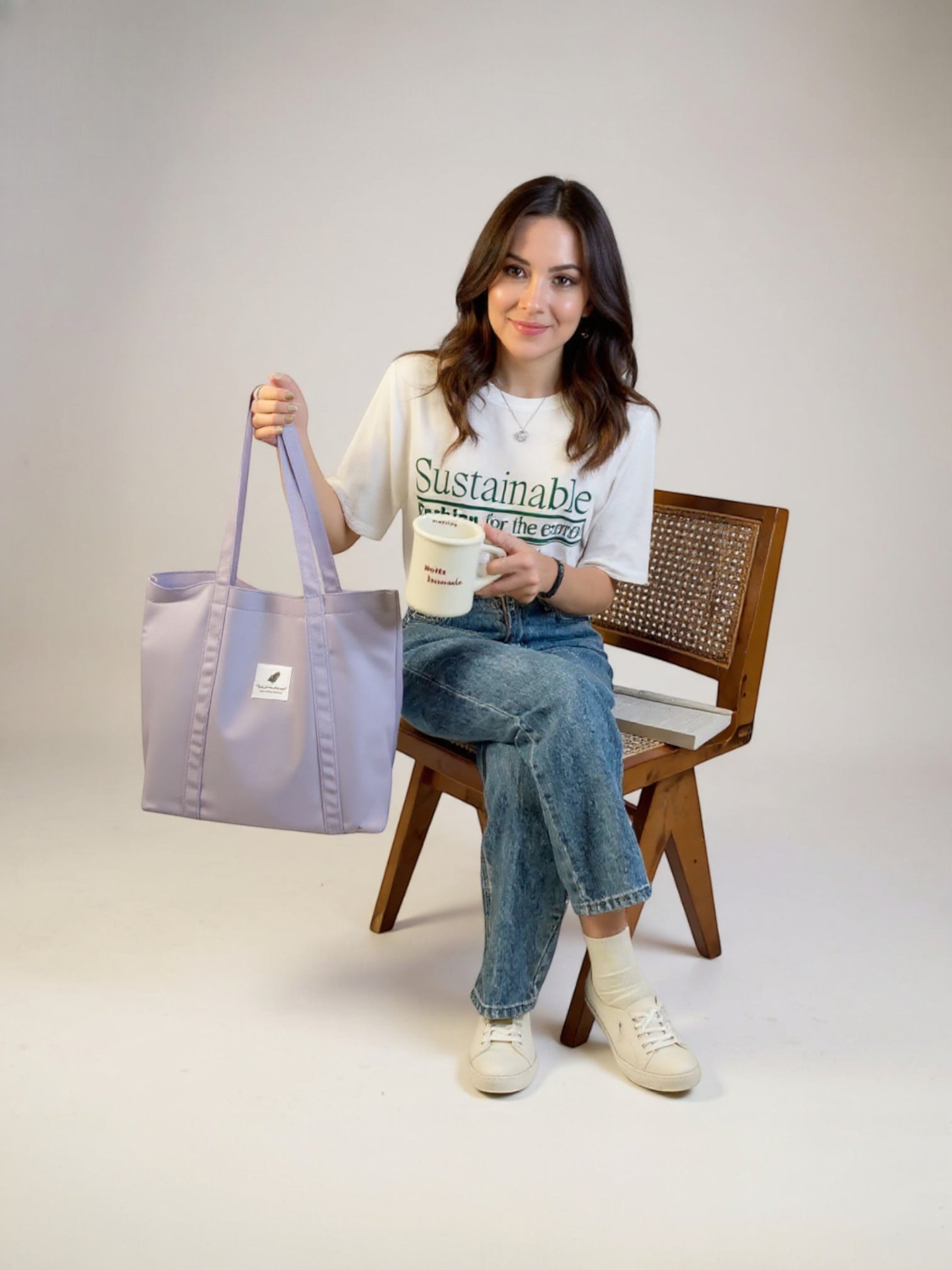 Tote Bag en Tissu Moderne