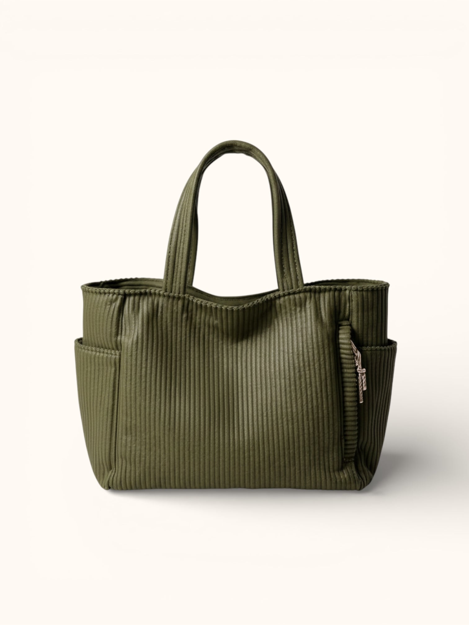 Sac cabas velours côtelé épaisse