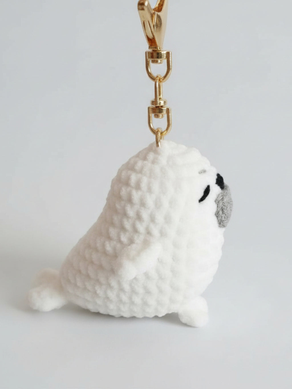 Bijou de Sac au Crochet Phoque