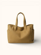 Sac cabas velours côtelé épaisse