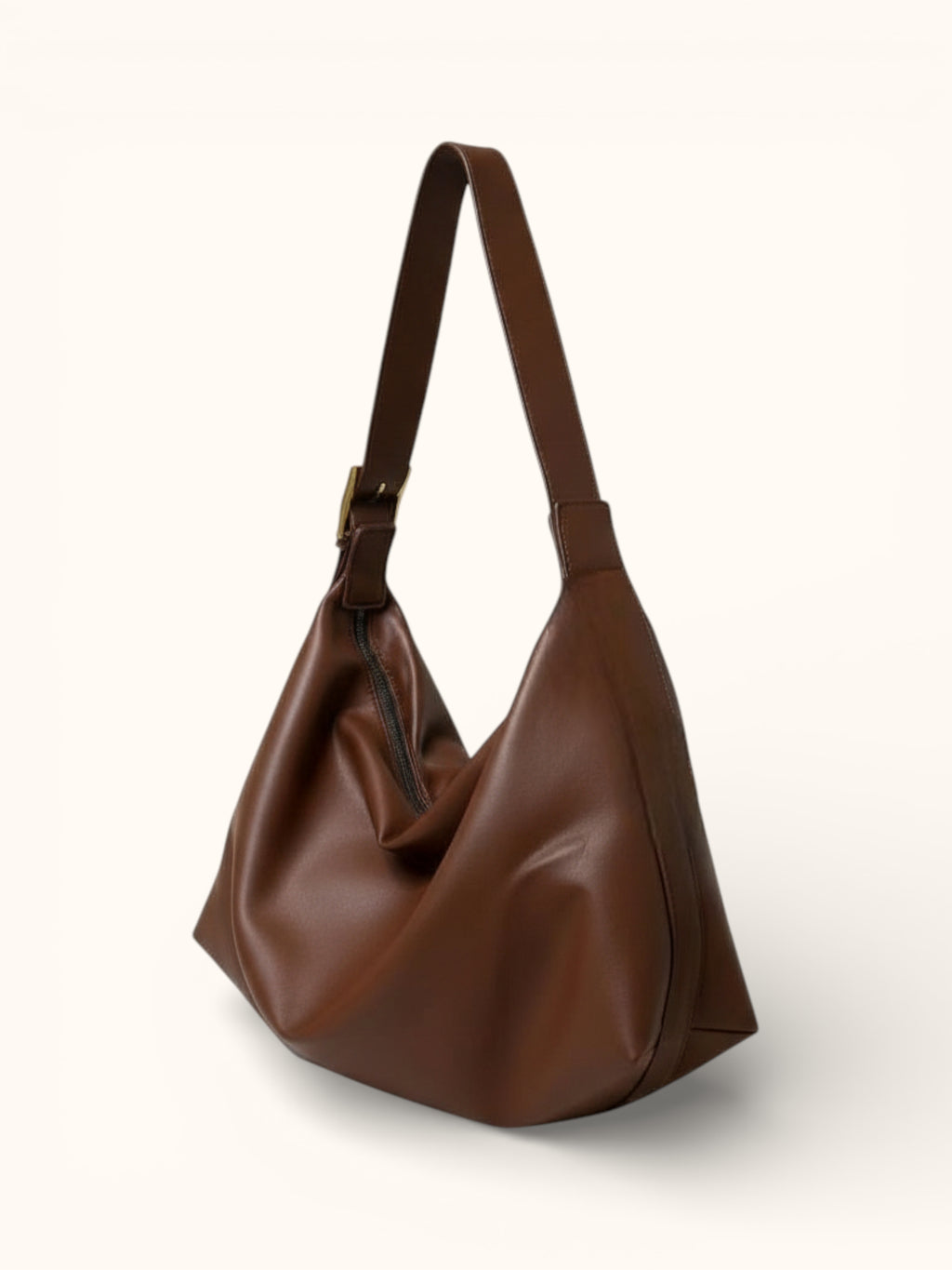 Sac Bandoulière en Cuir Vegan Souple