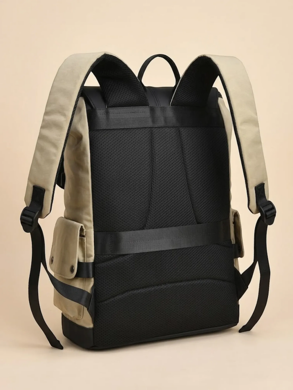 Sac à Dos Confort Ordinateur a Rabat Kaki / 16 pouces