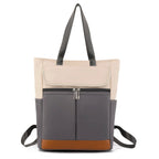 Sac a Dos de Cours Vintage GRAY