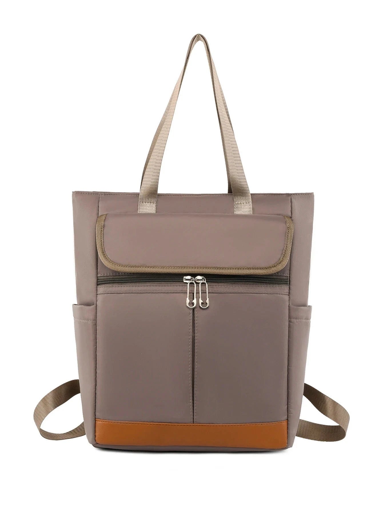 Sac a Dos de Cours Vintage Khaki