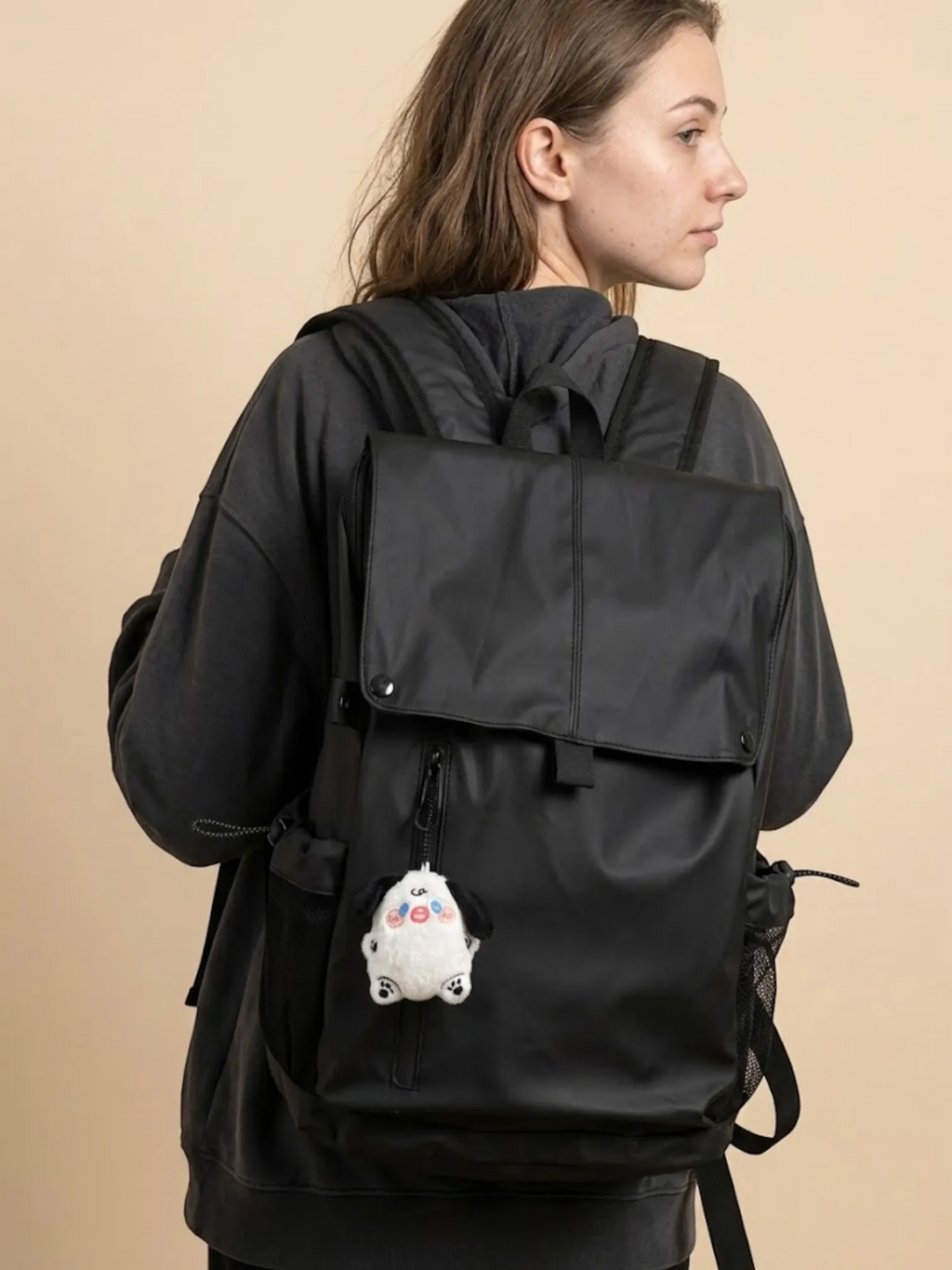 Sac a dos femme ordinateur portable imperméable Noir
