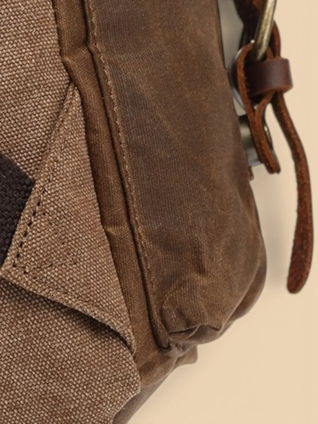 Sac à Dos Femme Urbain Simili Cuir Ordinateur Marron / 16 pouces