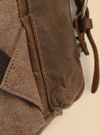 Sac à Dos Femme Urbain Simili Cuir Ordinateur Marron / 16 pouces