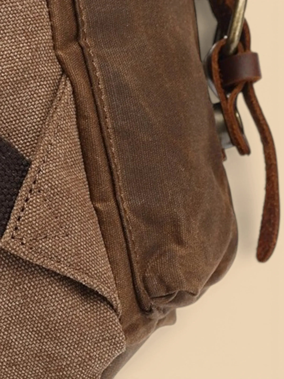 Sac à Dos Femme Urbain Simili Cuir Ordinateur Marron / 16 pouces