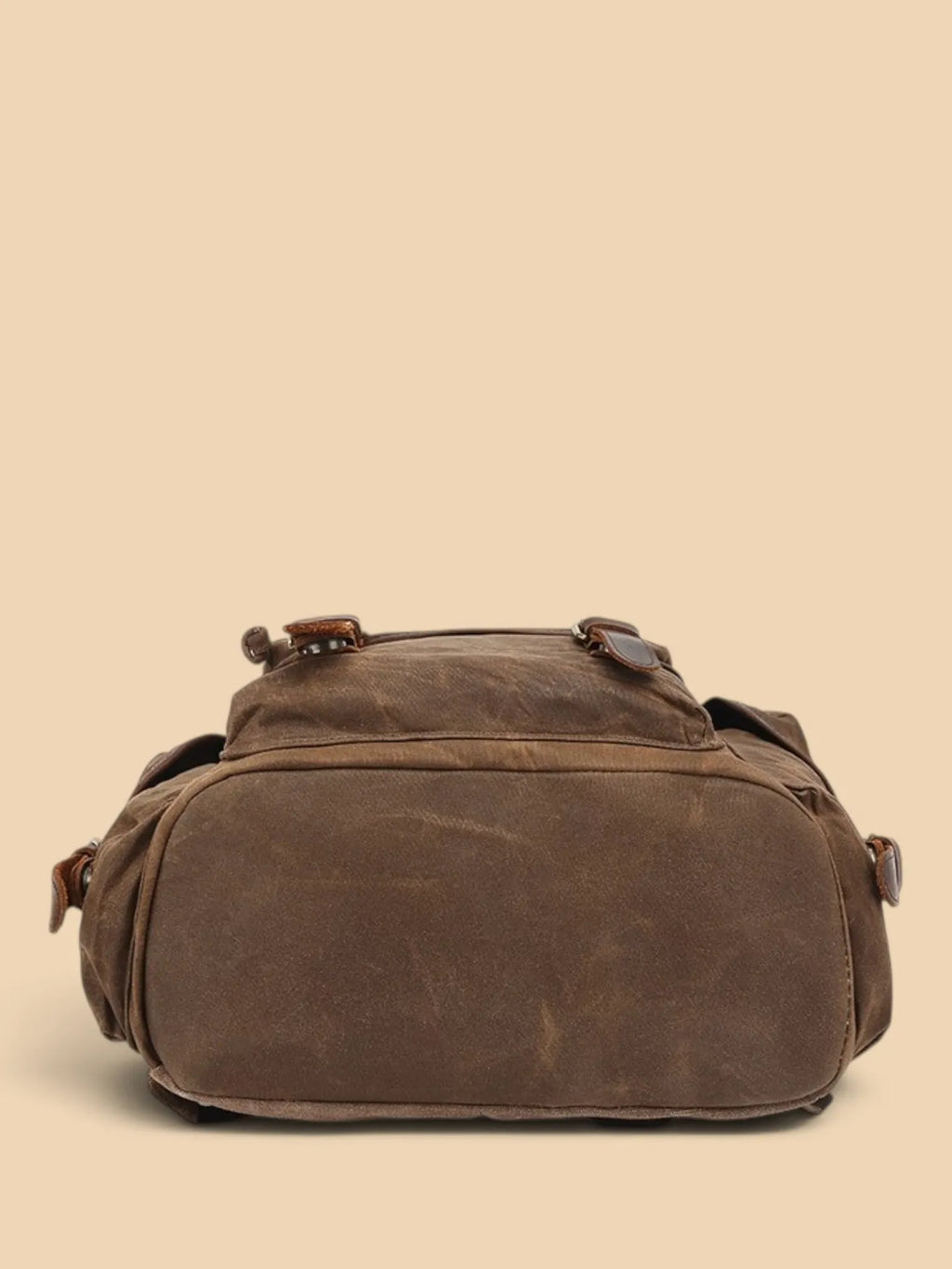 Sac à Dos Femme Urbain Simili Cuir Ordinateur Marron / 16 pouces