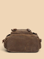 Sac à Dos Femme Urbain Simili Cuir Ordinateur Marron / 16 pouces