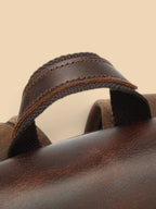 Sac à Dos Femme Urbain Simili Cuir Ordinateur Marron / 16 pouces