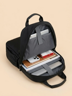 Sac à dos femme voyage ordinateur trolley compatible Noir