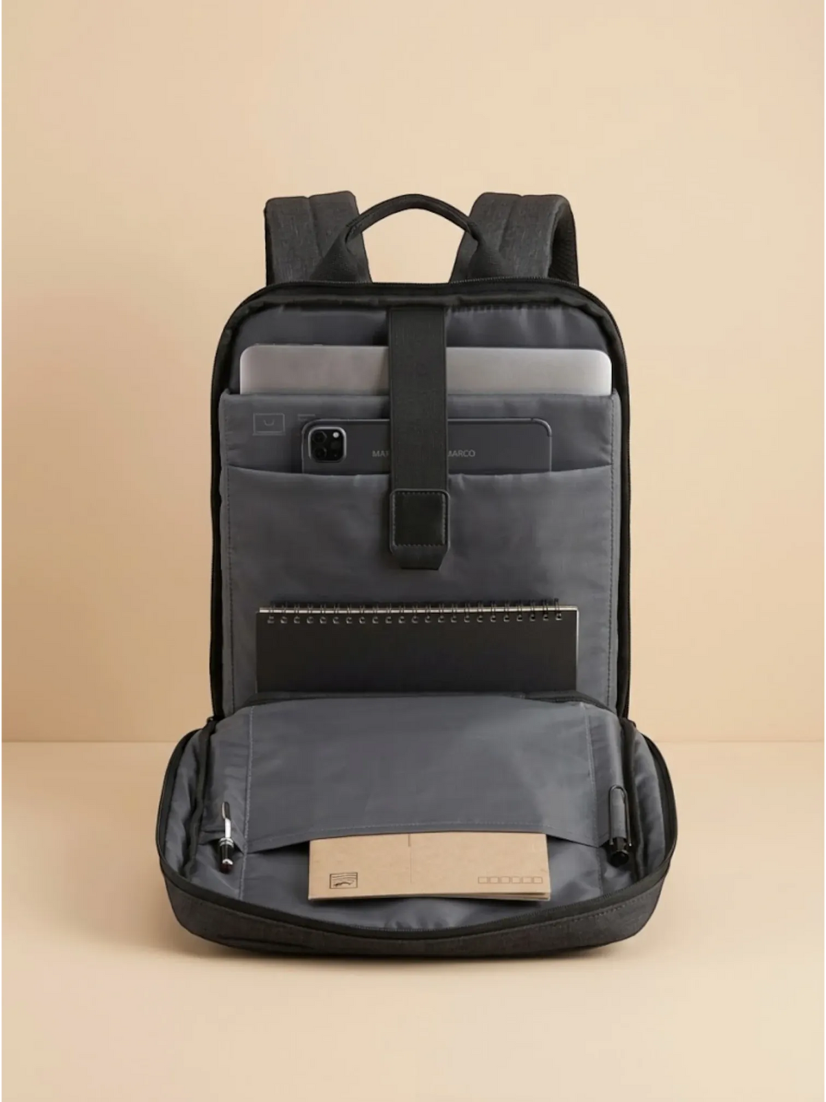 Sac a dos ordinateur antivol gris Gris / 15 pouces