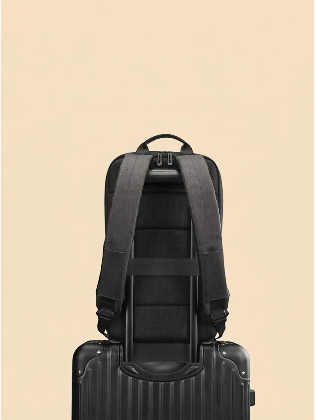 Sac a dos ordinateur antivol gris Gris / 15 pouces