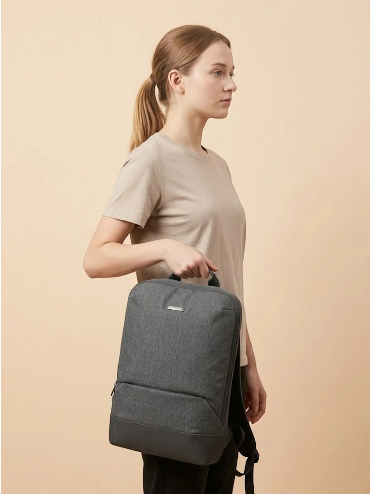 Sac a dos ordinateur antivol gris Gris / 15 pouces