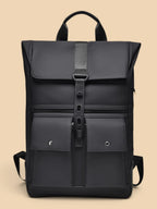 Sac a dos ordinateur femme étanche design Noir / 16 pouces