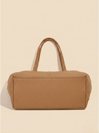 Sac a Main Cabas de Cours Camel en Cuir