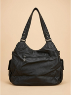 Sac a Main de Cours Baroudeur Noir Noir