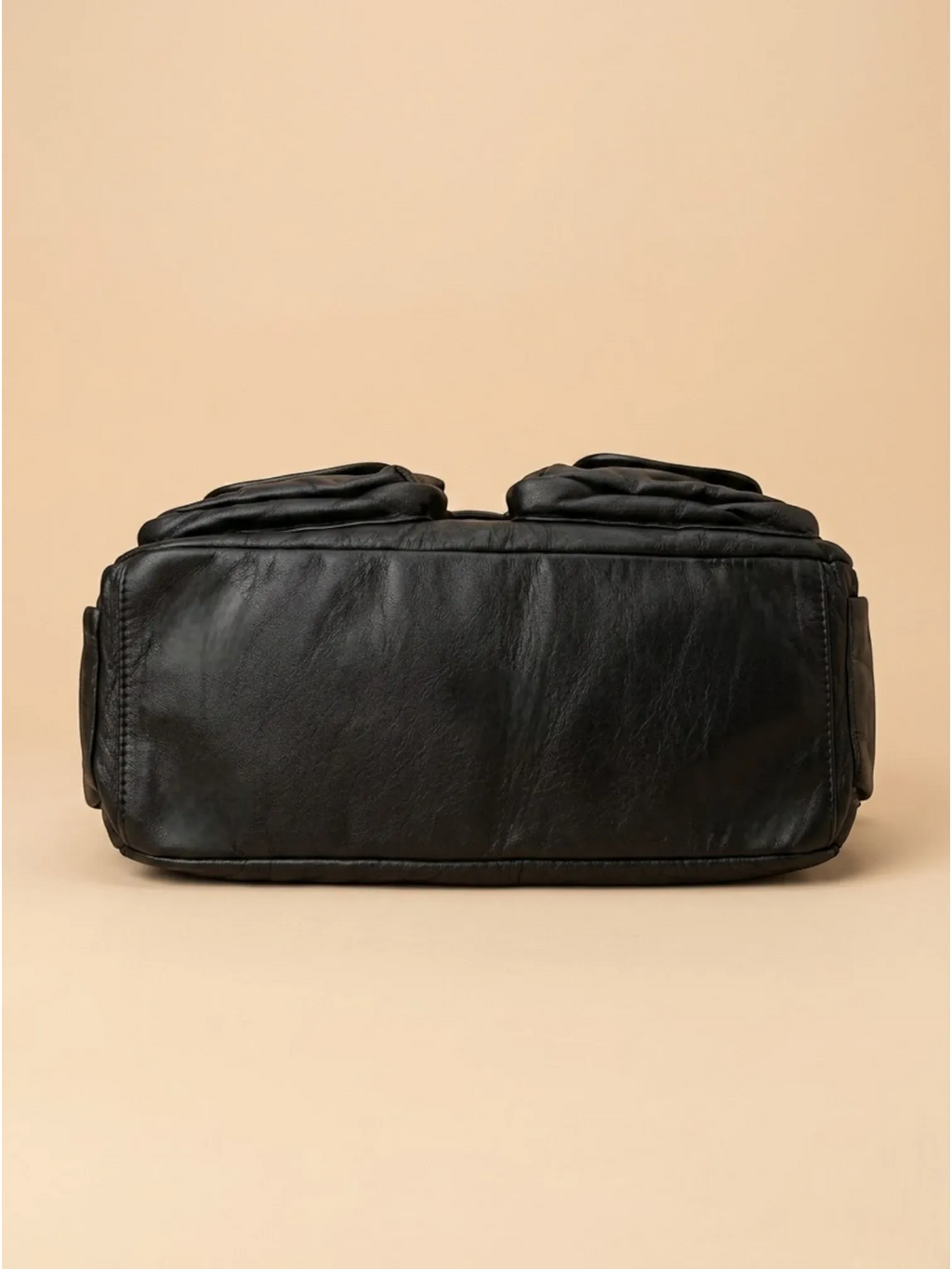Sac a Main de Cours Baroudeur Noir Noir