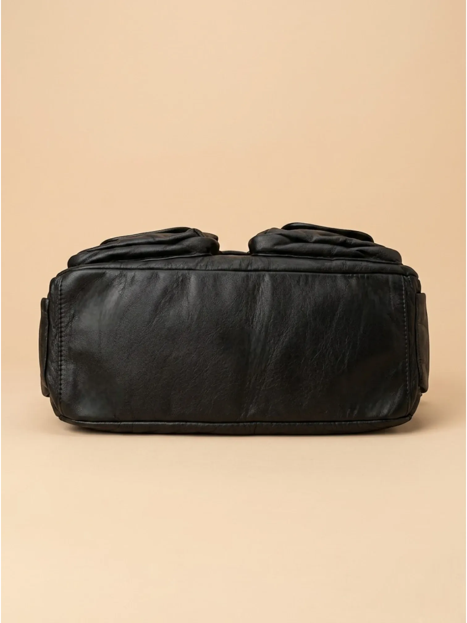 Sac a Main de Cours Baroudeur Noir Noir