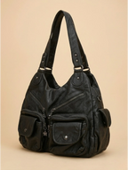 Sac a Main de Cours Baroudeur Noir Noir