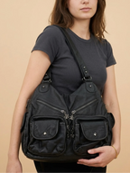 Sac a Main de Cours Baroudeur Noir Noir