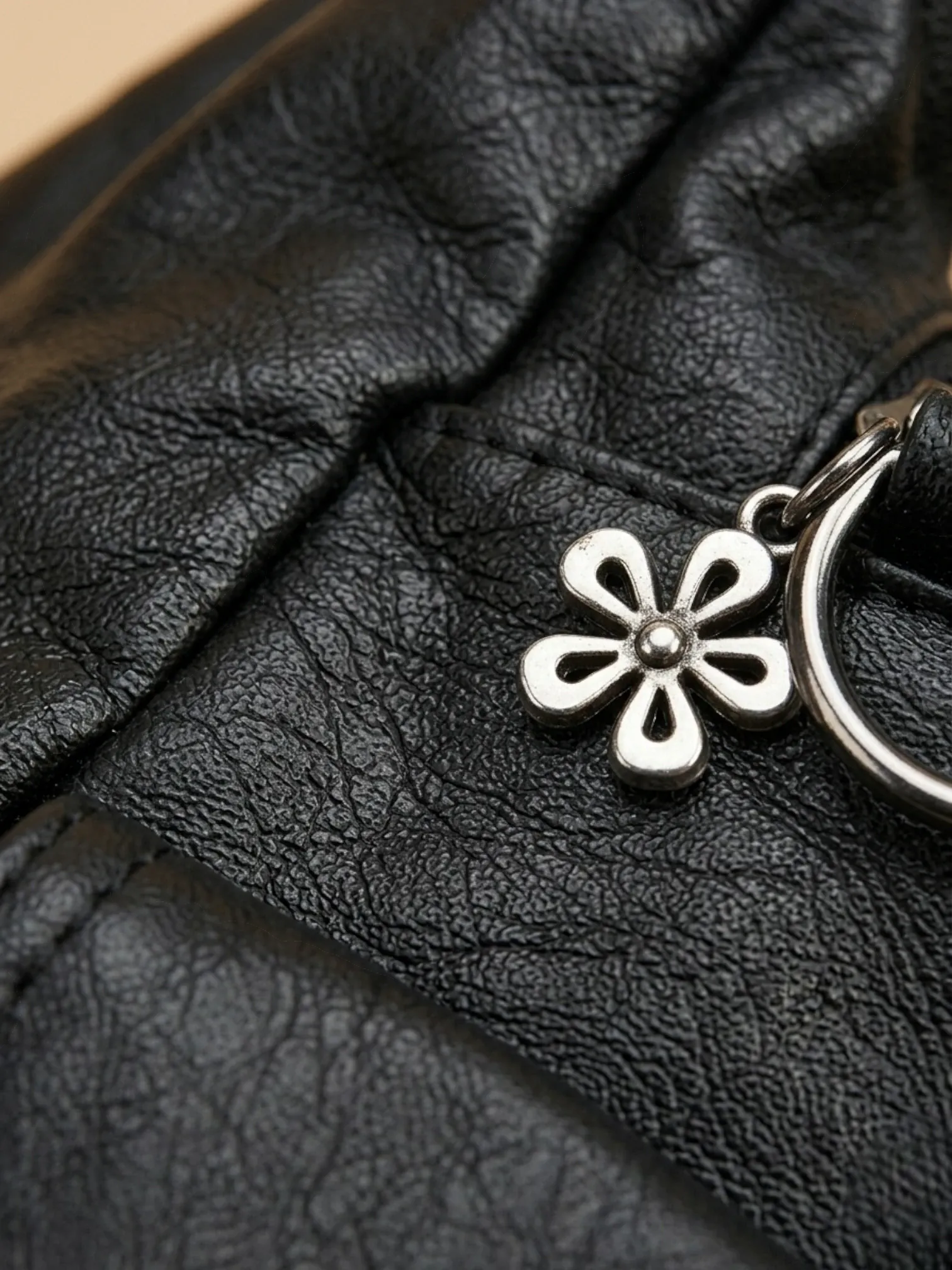 Sac a Main de Cours Baroudeur Noir Noir