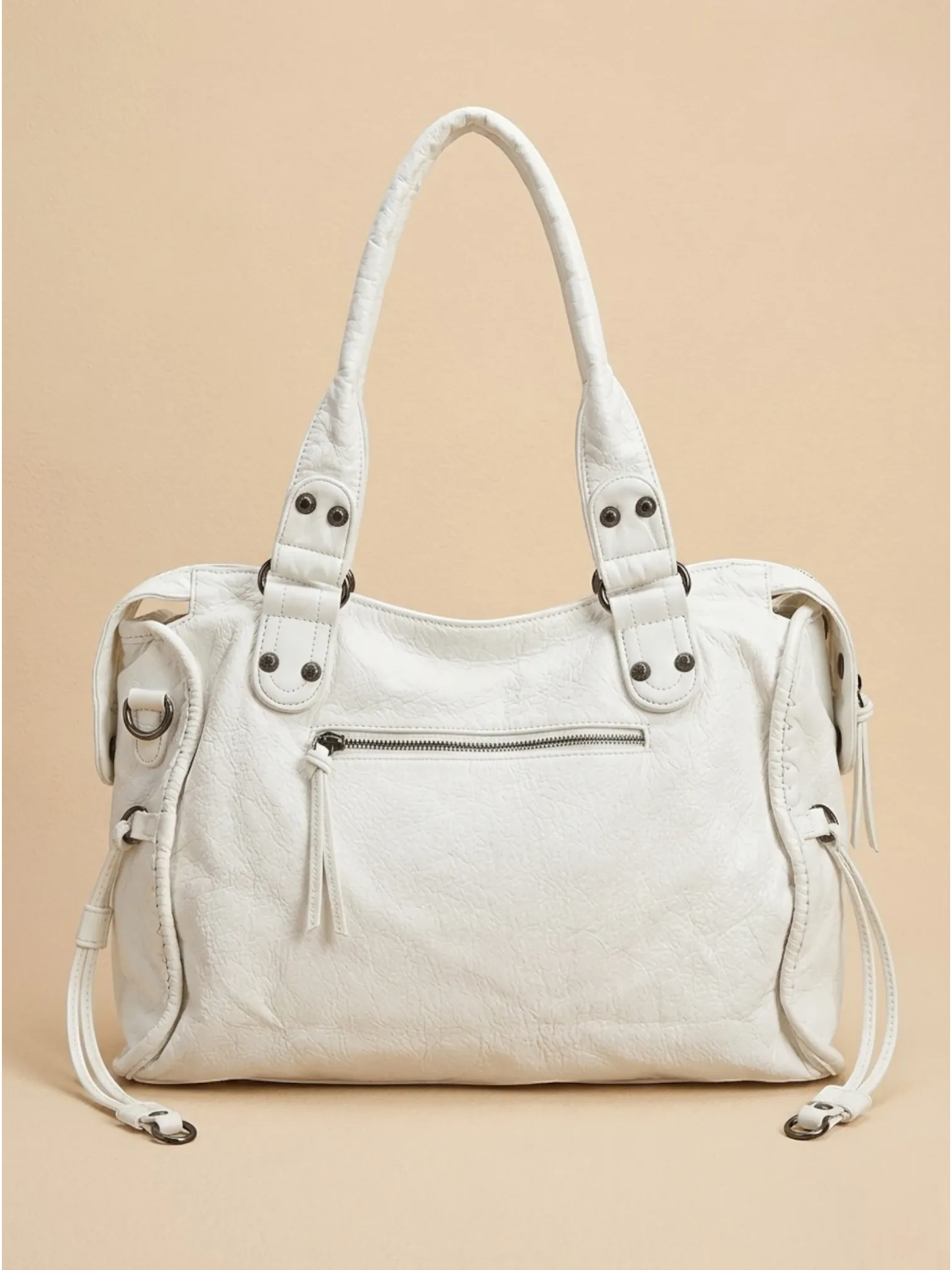 Sac a Main de Cours Blanc Blanc