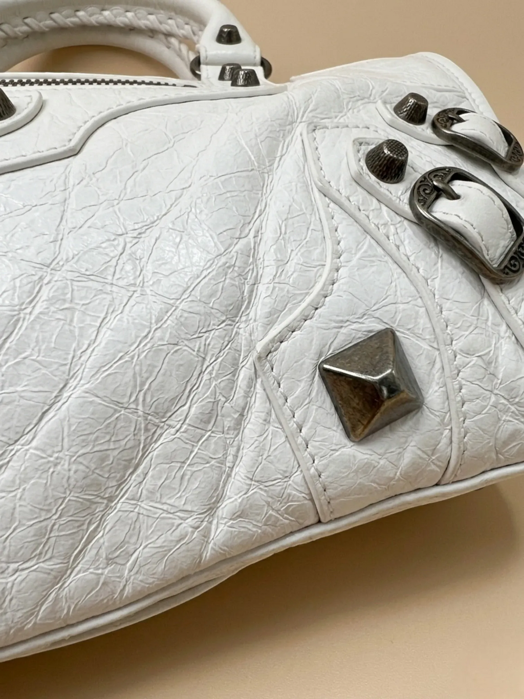 Sac a Main de Cours Blanc Blanc