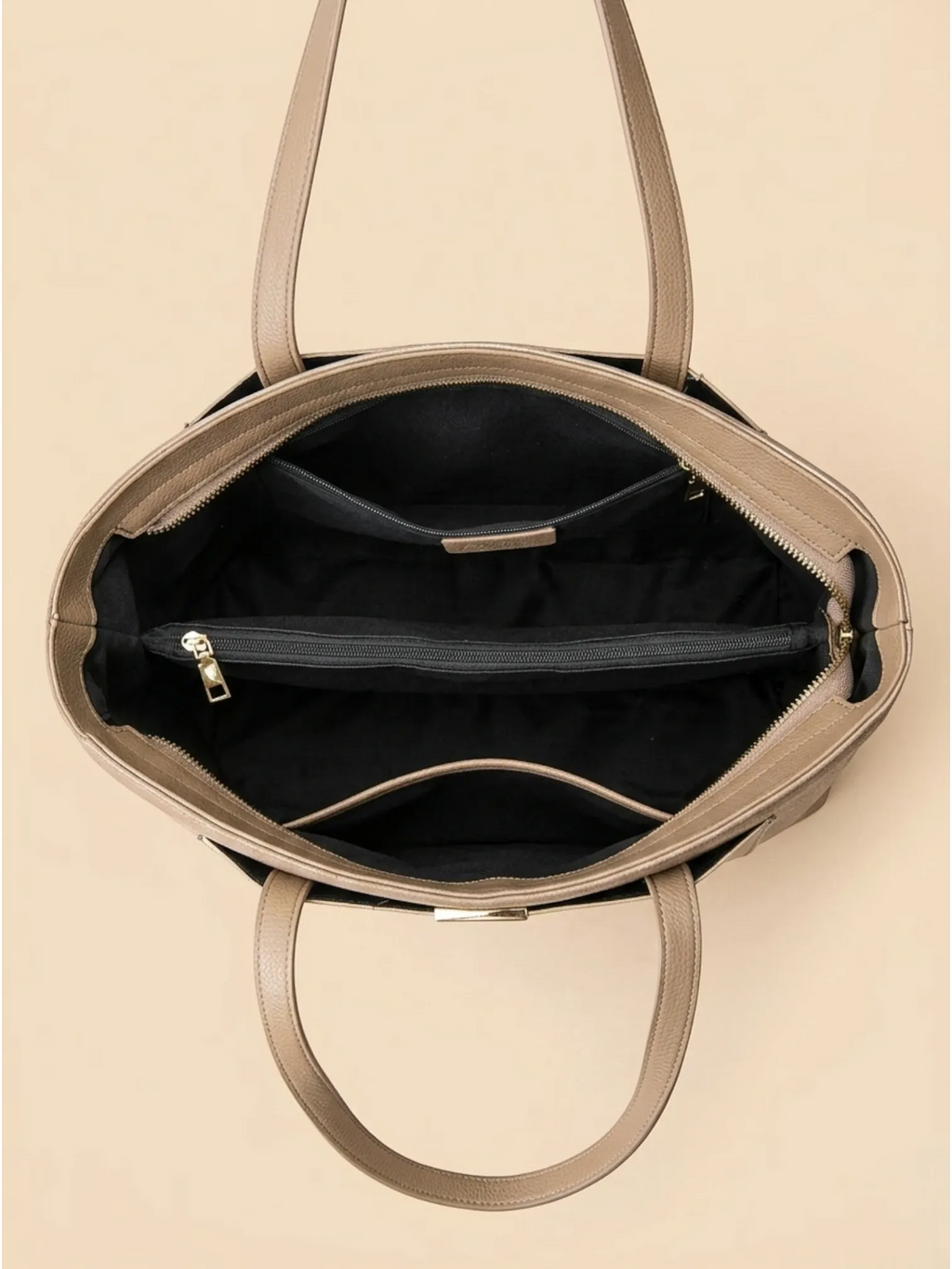 Sac a Main de Cours Cabas Abricot