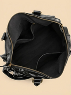 Sac a main de cours large Noir