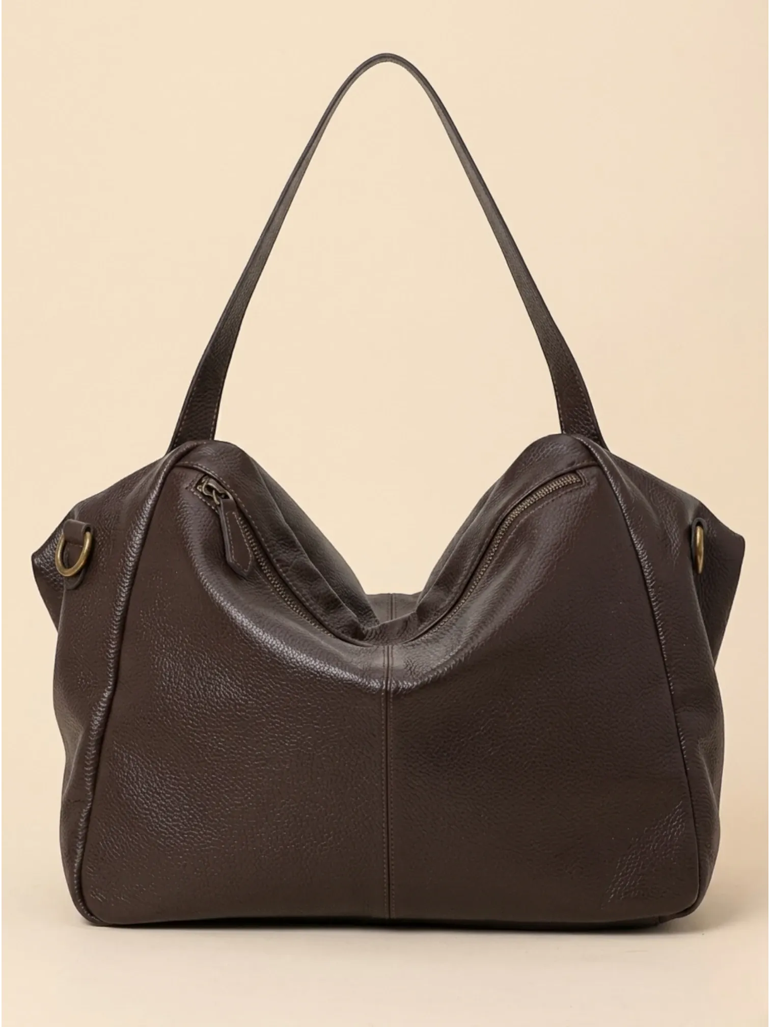 Sac a Main de Cours Marron Café