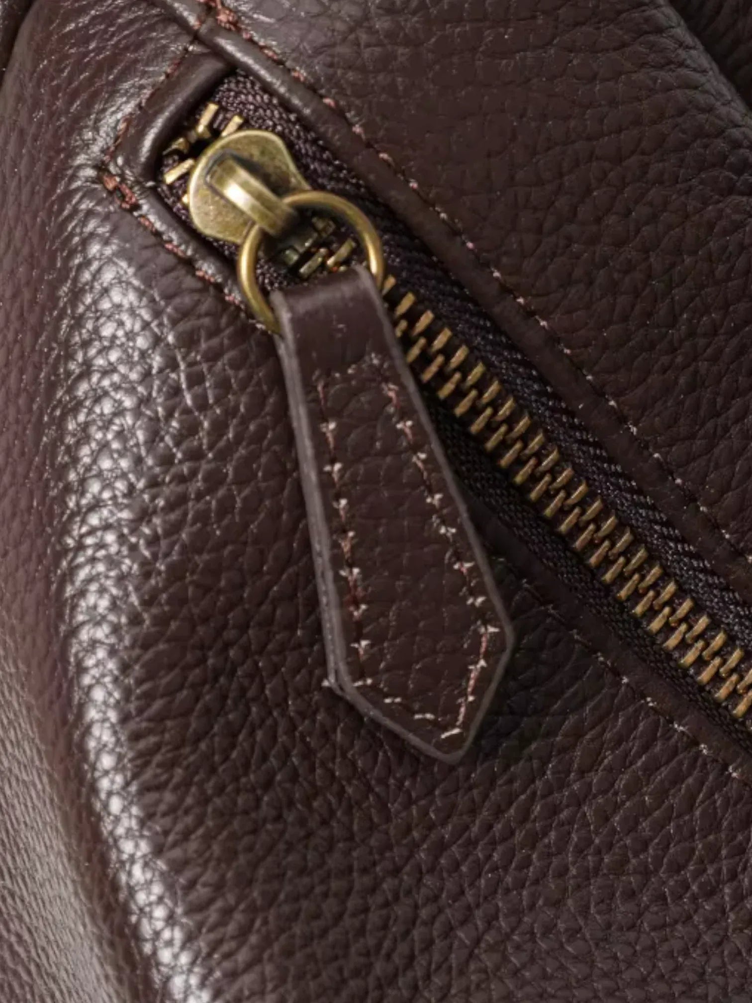 Sac a Main de Cours Marron Café / 50cm))