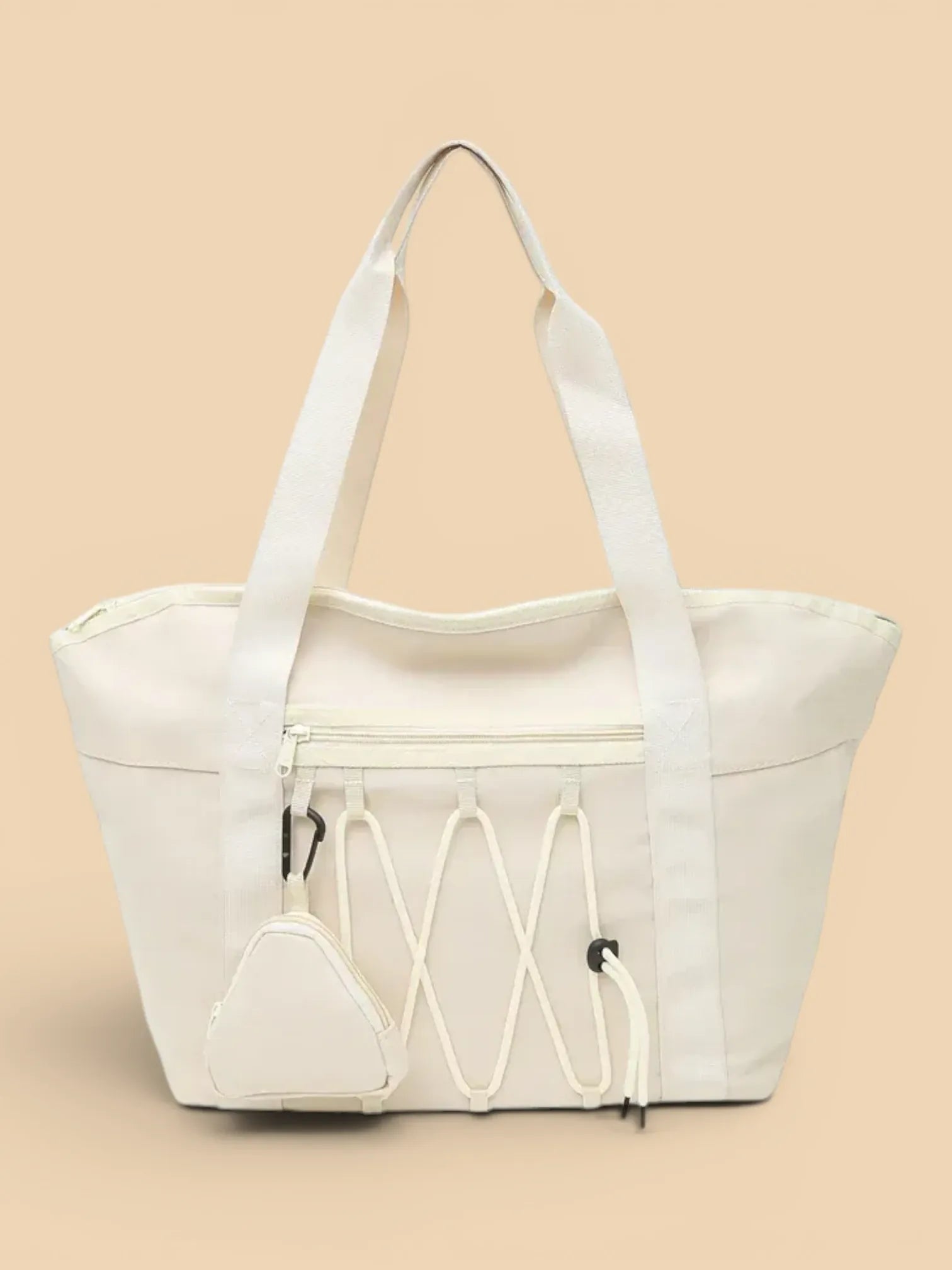 Sac a Main de Cours Oxford Beige