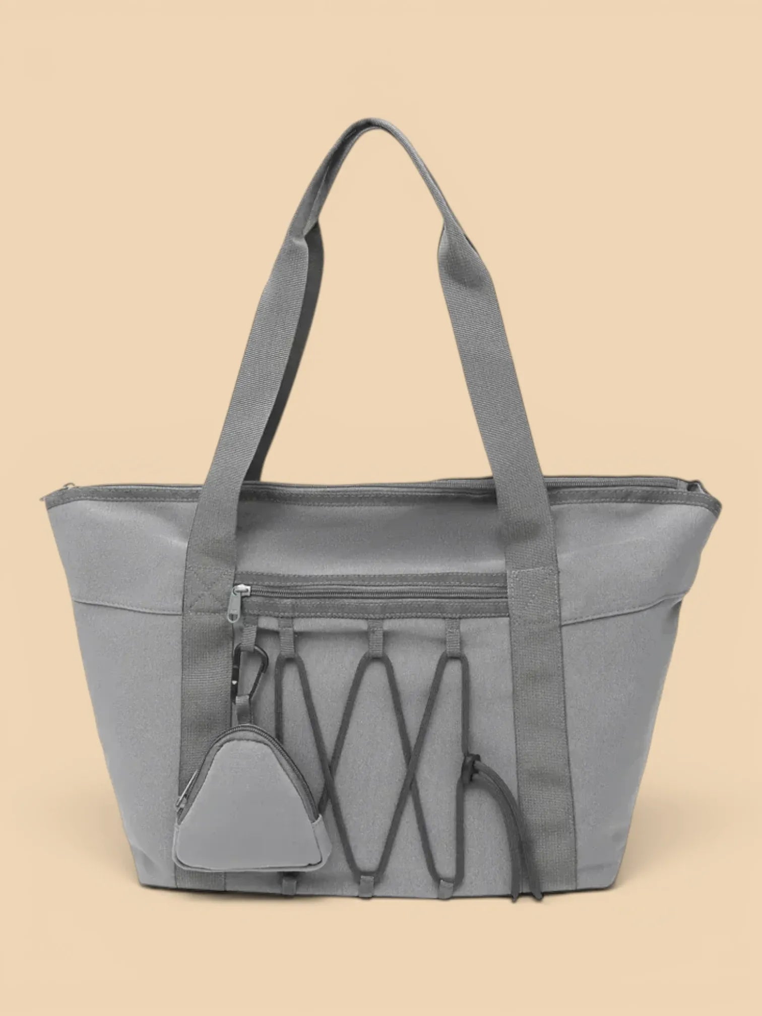 Sac a Main de Cours Oxford Gris
